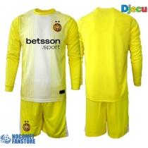 Inter Milan Golmanski Gostujuci Dres za djecu 2025-26 Dugi Rukav (+ Kratke hlače)